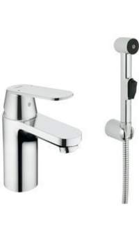 Смеситель для раковины GROHE Eurosmart Cosmopolitan с гигиеническим душем 23125000